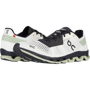 On Cloudboom Road-Running Shoes Green White Size Women 9.5 SWISS marathons races